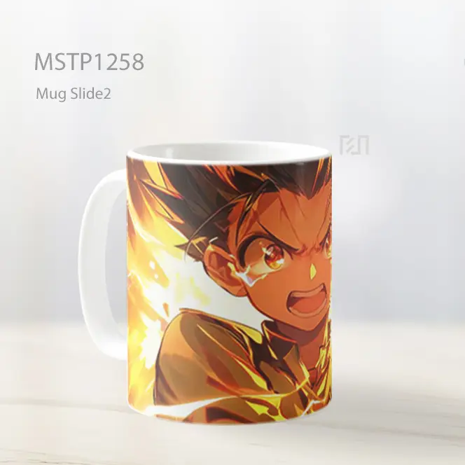 Hunter X Hunter Gon Dengan Aura Mug MSTP1258 - All-side / Desain