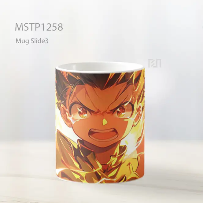 Hunter X Hunter Gon Dengan Aura Mug MSTP1258 - All-side / Desain