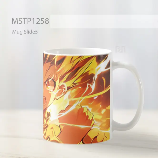 Hunter X Hunter Gon Dengan Aura Mug MSTP1258 - All-side / Desain