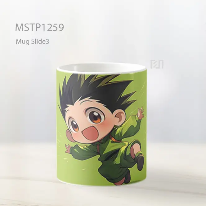 Hunter X Hunter Gon Freecss Outfit Hijau Mug MSTP1259 - All-side / Desain