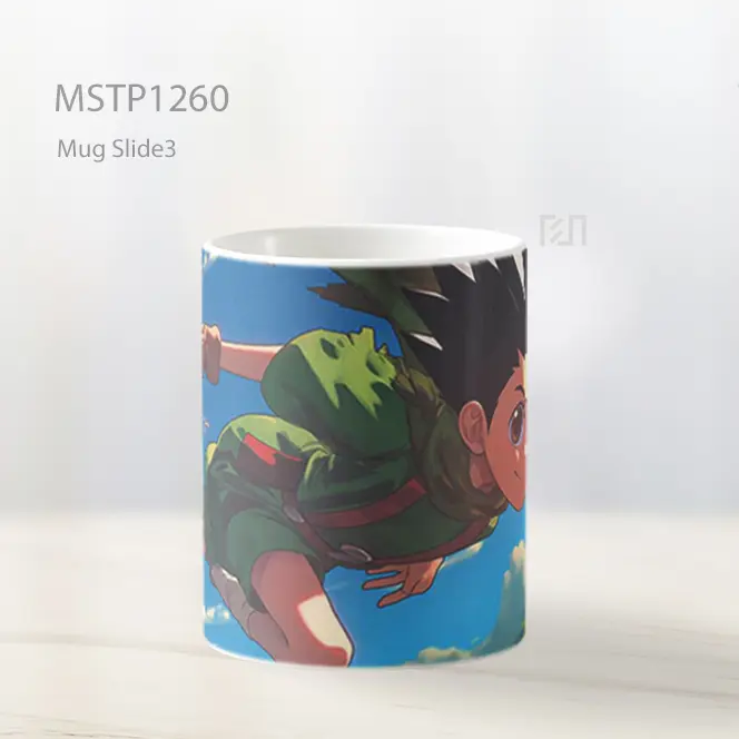 Hunter X Hunter Gon Freecss Terbang Tinggi Mug MSTP1260 - All-side / Desain