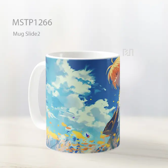 Hunter X Hunter Kurapika Field Of Flowers Mug MSTP1266 - All-side / Desain