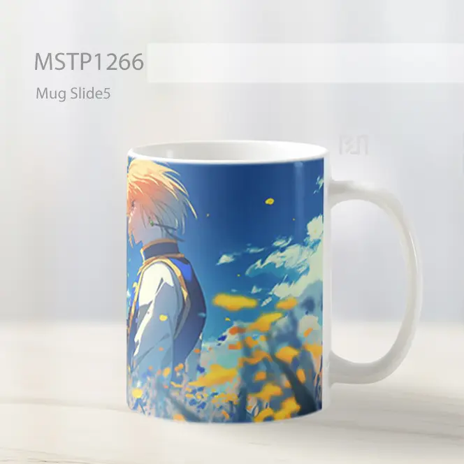 Hunter X Hunter Kurapika Field Of Flowers Mug MSTP1266 - All-side / Desain