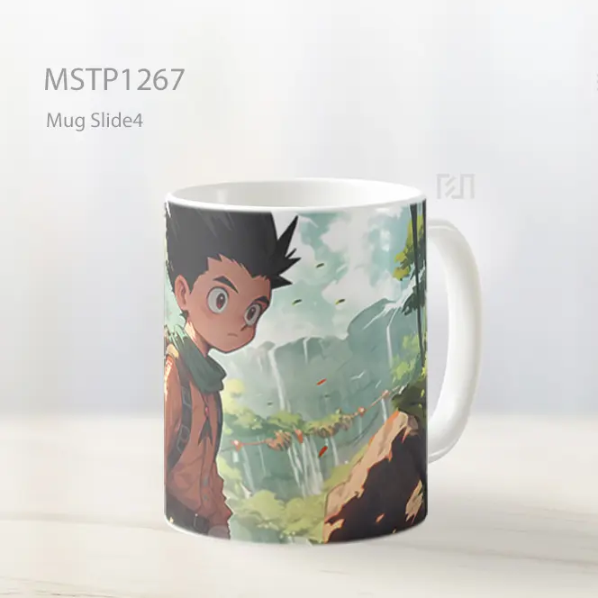 Hxh Gon Freecss Dengan Ransel Mug MSTP1267