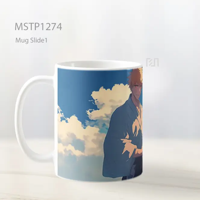 Ichigo Anime Biru Mug MSTP1274 - All-side / Desain