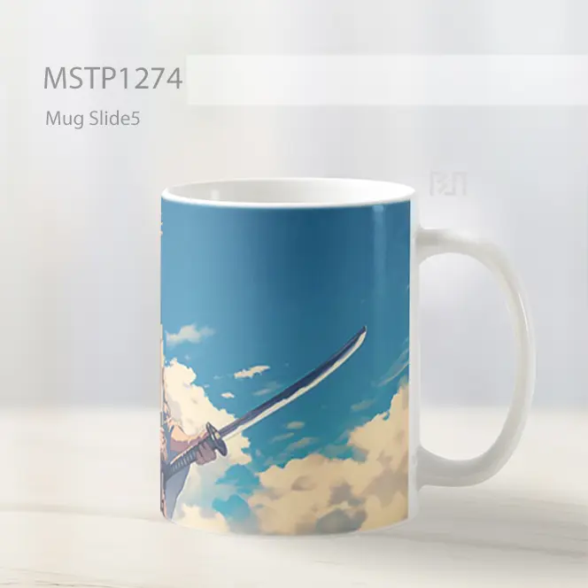 Ichigo Anime Biru Mug MSTP1274 - All-side / Desain