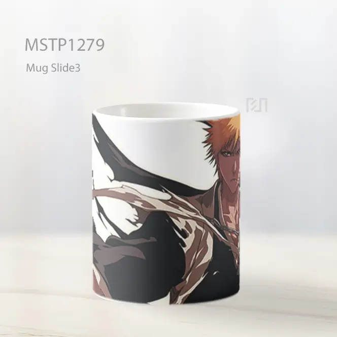 Ichigo Kurosaki Bleach Mug MSTP1279 - All-side / Desain