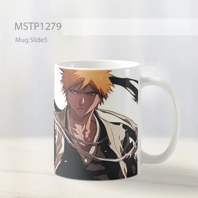 Ichigo Kurosaki Bleach Mug MSTP1279 - All-side / Desain