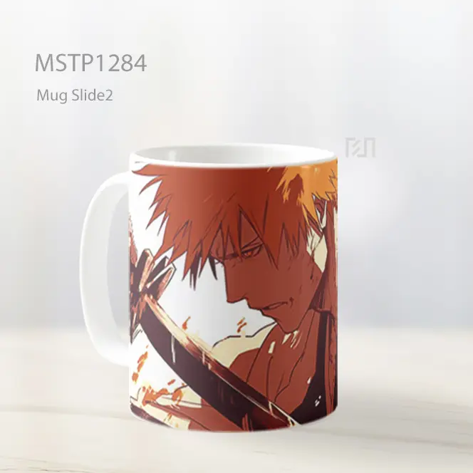 Ichigo Kurosaki Bleach Mug MSTP1284 - All-side / Desain