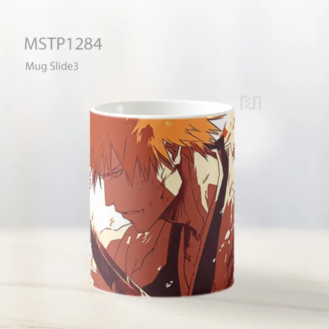 Ichigo Kurosaki Bleach Mug MSTP1284 - All-side / Desain