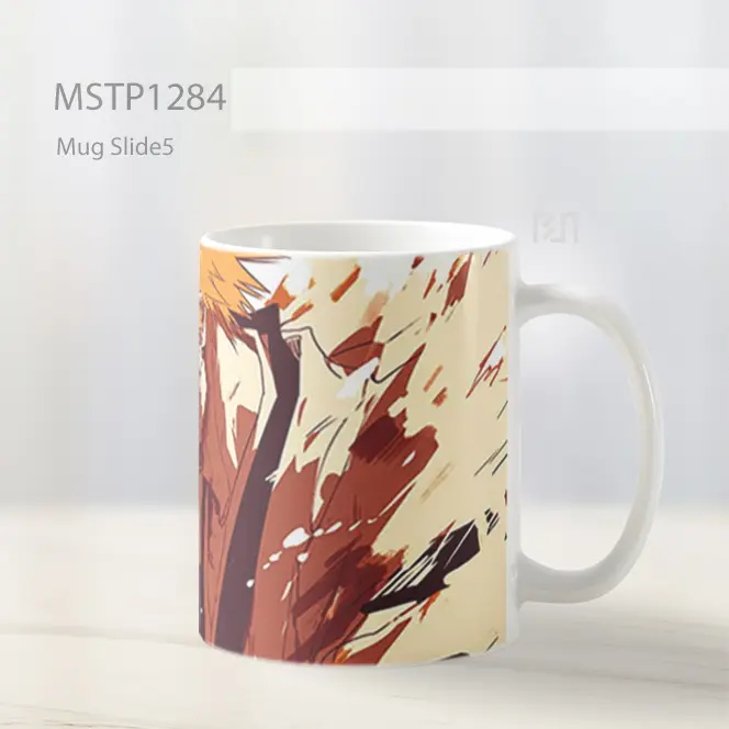 Ichigo Kurosaki Bleach Mug MSTP1284 - All-side / Desain