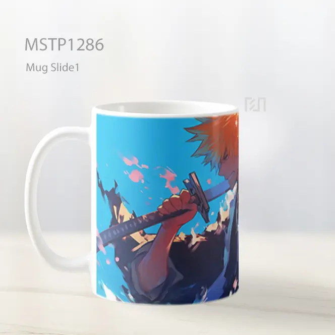 Ichigo Kurosaki Bleach Mug MSTP1286 - All-side / Desain