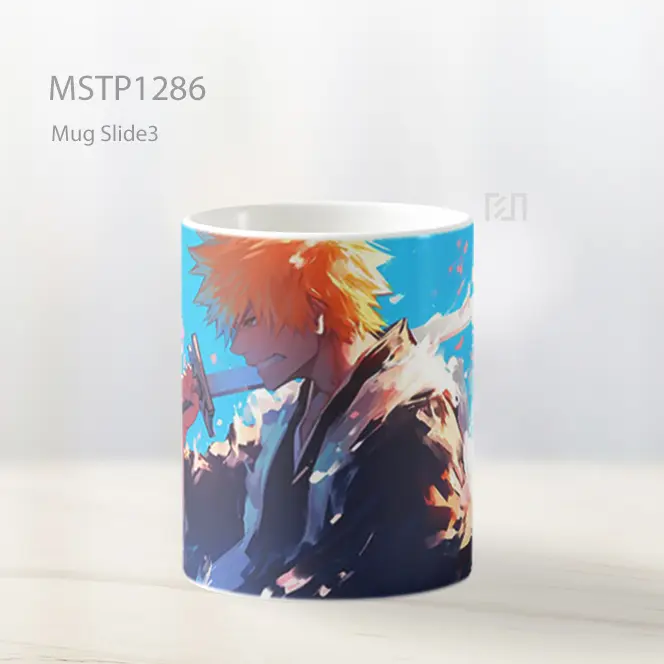 Ichigo Kurosaki Bleach Mug MSTP1286 - All-side / Desain