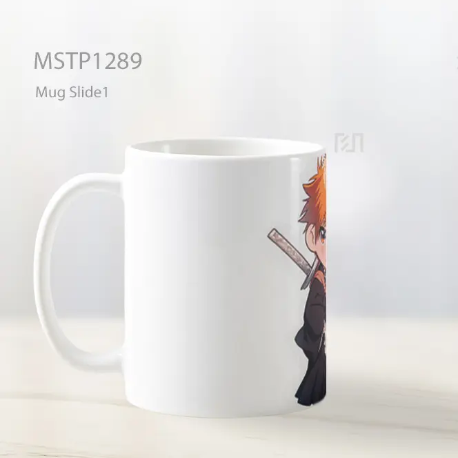 Ichigo Kurosaki Chibi Pose Lucu Mug MSTP1289 - All-side / Desain