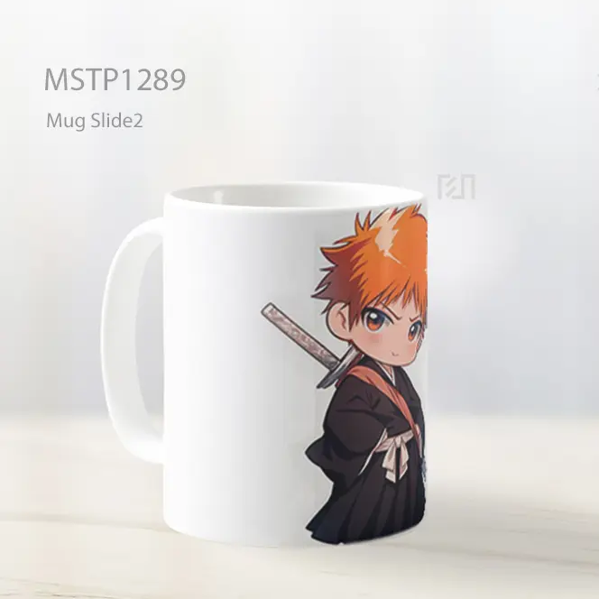 Ichigo Kurosaki Chibi Pose Lucu Mug MSTP1289 - All-side / Desain