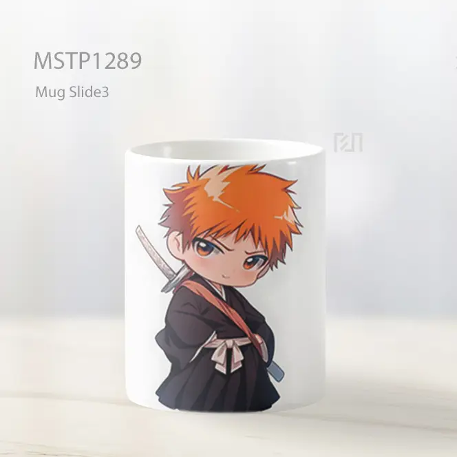 Ichigo Kurosaki Chibi Pose Lucu Mug MSTP1289 - All-side / Desain