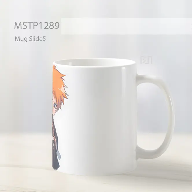 Ichigo Kurosaki Chibi Pose Lucu Mug MSTP1289 - All-side / Desain
