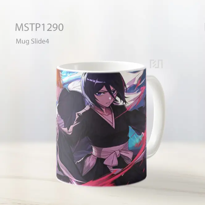 Ichigo Kurosaki Dan Rukia Kuchiki Bleach Mug MSTP1290
