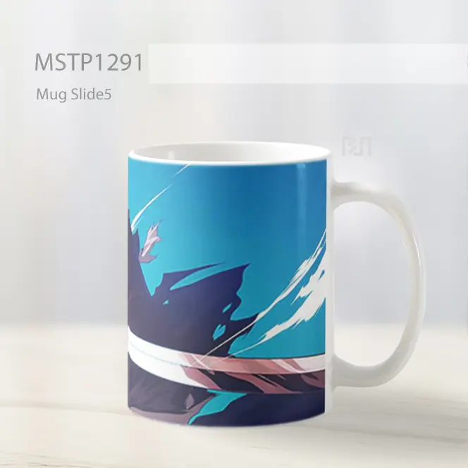 Ichigo Kurosaki Dengan Aura Kekuatan Mug MSTP1291 - All-side / Desain