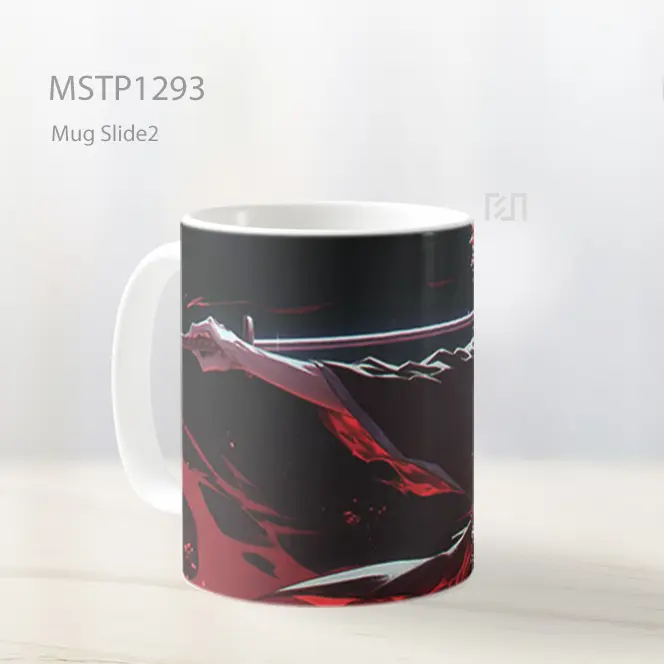 Ichigo Kurosaki Gaya Fusion Mug MSTP1293 - All-side / Desain