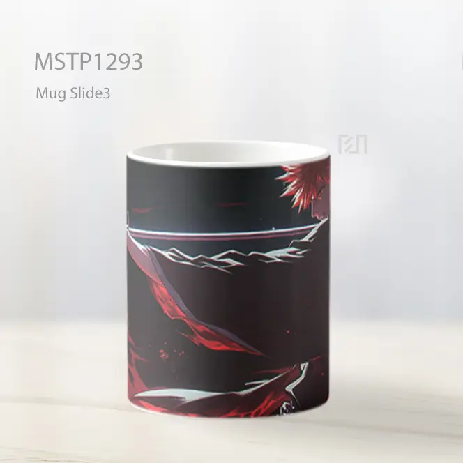 Ichigo Kurosaki Gaya Fusion Mug MSTP1293 - All-side / Desain