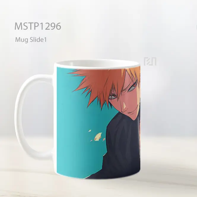 Ichigo Kurosaki Intensitas Shinigami Mug MSTP1296 - All-side / Desain