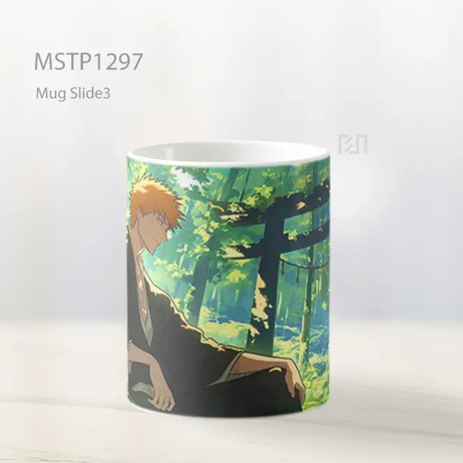 Ichigo Kurosaki Kuil Hutan Mug MSTP1297 - All-side / Desain