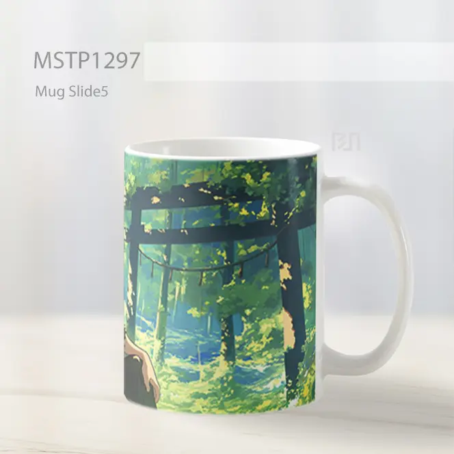 Ichigo Kurosaki Kuil Hutan Mug MSTP1297 - All-side / Desain