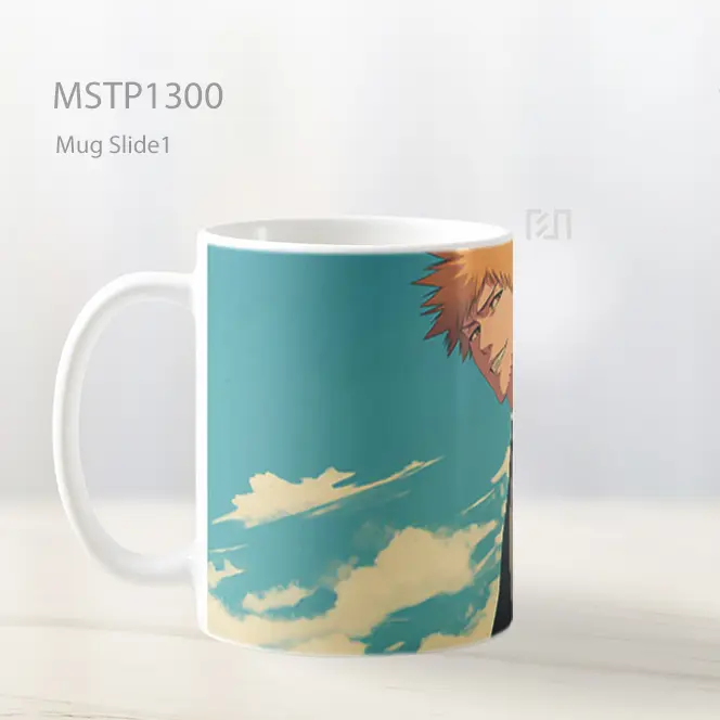 Ichigo Kurosaki Senyum Langit Mug MSTP1300 - All-side / Desain