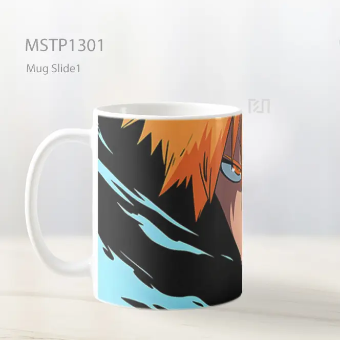 Ichigo Kurosaki Serius Bleach Mug MSTP1301 - All-side / Desain