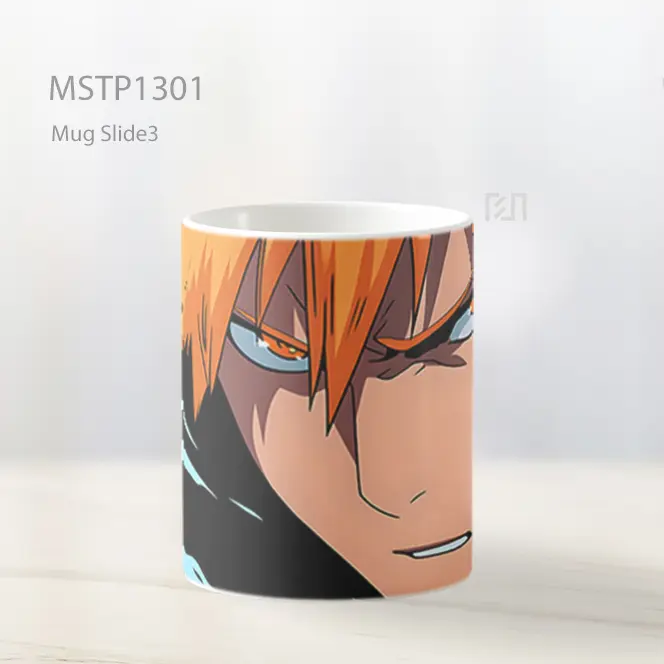 Ichigo Kurosaki Serius Bleach Mug MSTP1301 - All-side / Desain