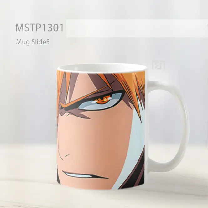 Ichigo Kurosaki Serius Bleach Mug MSTP1301 - All-side / Desain
