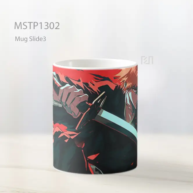 Ichigo Pedang Aksi Mug MSTP1302 - All-side / Desain