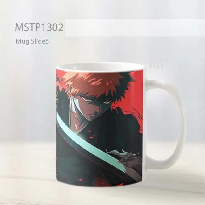 Ichigo Pedang Aksi Mug MSTP1302 - All-side / Desain