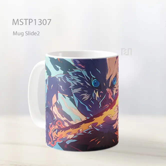 Inosuke Demon Slayer Pedang Api Mug MSTP1307 - All-side / Desain