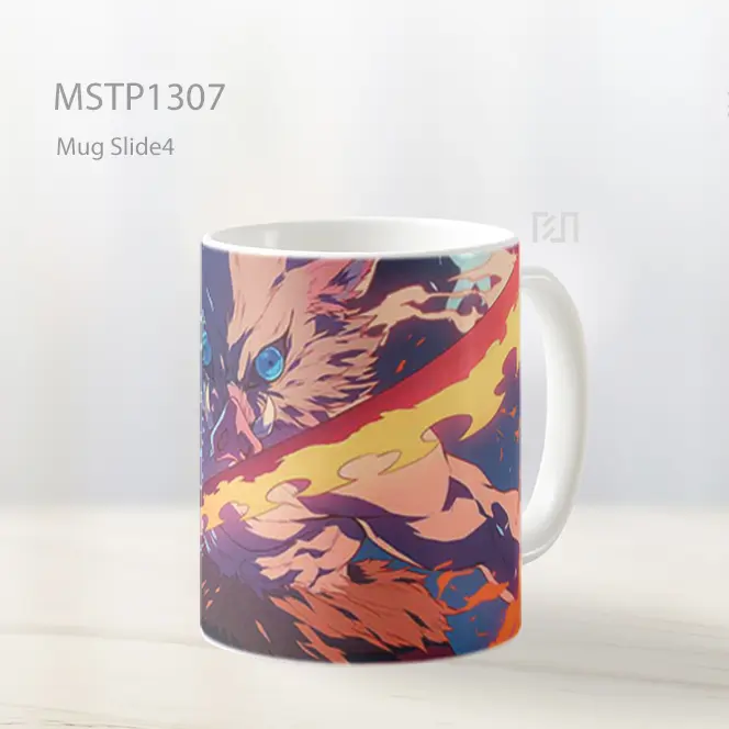 Inosuke Demon Slayer Pedang Api Mug MSTP1307