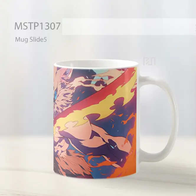 Inosuke Demon Slayer Pedang Api Mug MSTP1307 - All-side / Desain