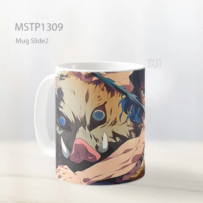 Inosuke Hashibira Demon Slayer Anime Mug MSTP1309 - All-side / Desain