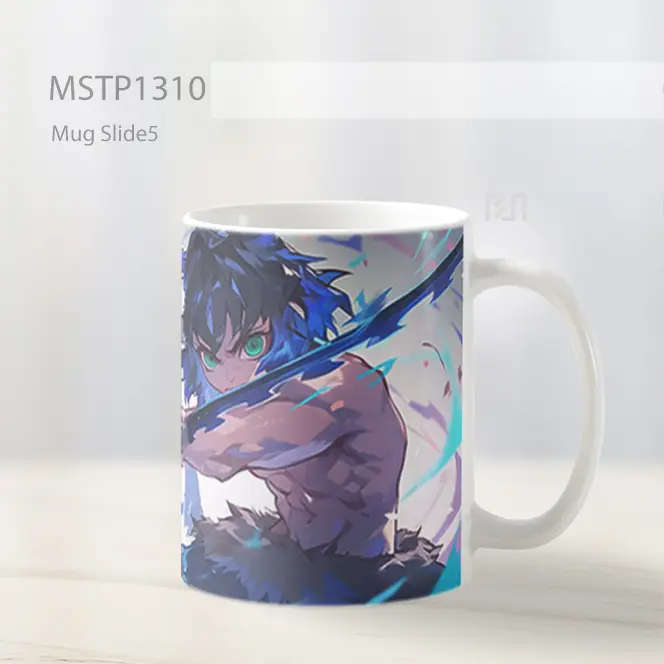 Inosuke Hashibira Demon Slayer Pedang Biru Mug MSTP1310 - All-side / Desain
