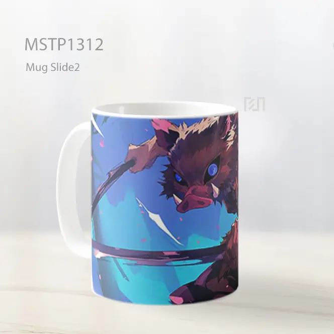 Inosuke Hashibira Topeng Babi Mug MSTP1312 - All-side / Desain