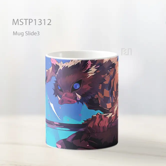 Inosuke Hashibira Topeng Babi Mug MSTP1312 - All-side / Desain