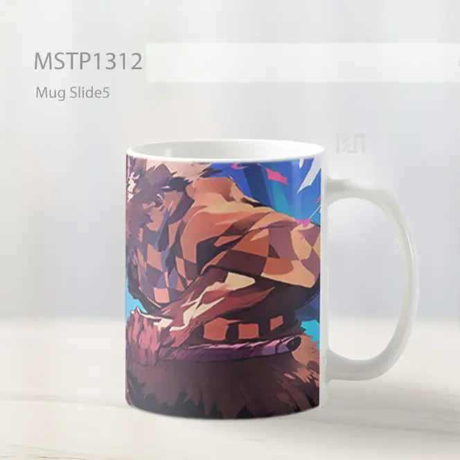 Inosuke Hashibira Topeng Babi Mug MSTP1312 - All-side / Desain