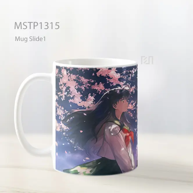Inuyasha And Kagome Malam Mistis Mug MSTP1315 - All-side / Desain