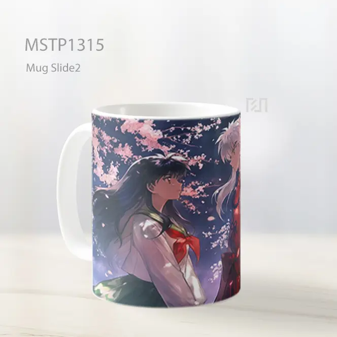 Inuyasha And Kagome Malam Mistis Mug MSTP1315 - All-side / Desain