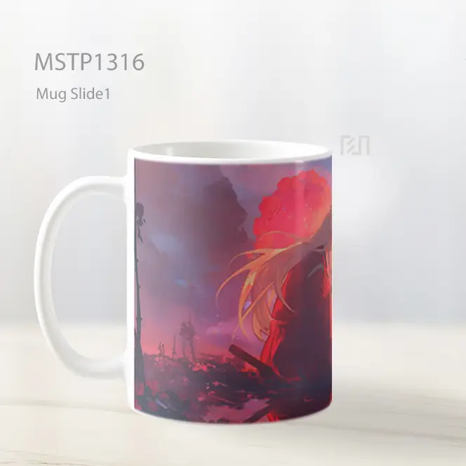 Inuyasha And Kagome Valentines Mengharukan Mug MSTP1316 - All-side / Desain