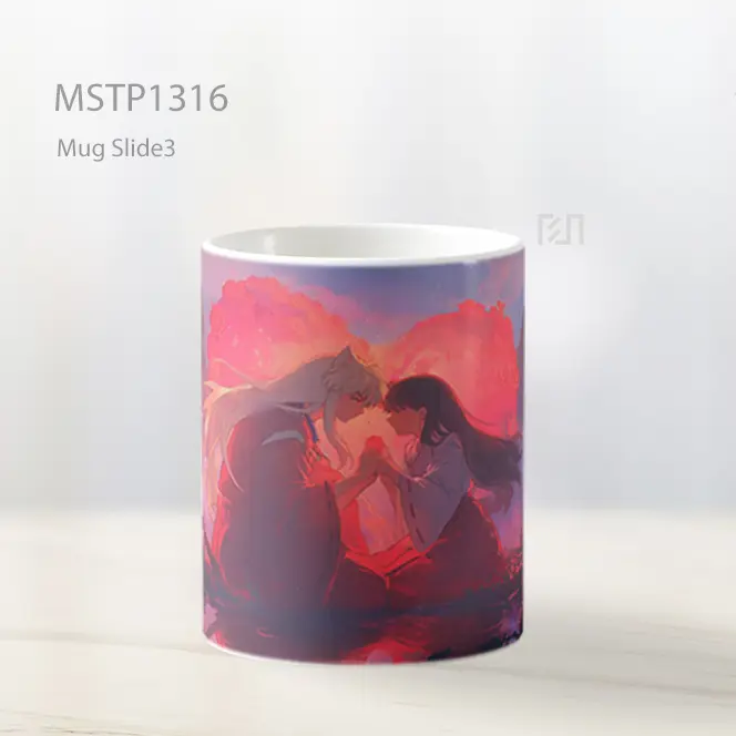 Inuyasha And Kagome Valentines Mengharukan Mug MSTP1316 - All-side / Desain