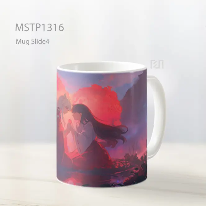 Inuyasha And Kagome Valentines Mengharukan Mug MSTP1316