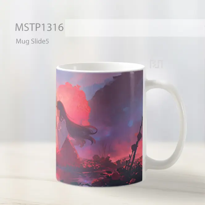 Inuyasha And Kagome Valentines Mengharukan Mug MSTP1316 - All-side / Desain