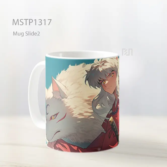 Inuyasha Anjing Setan Mug MSTP1317 - All-side / Desain