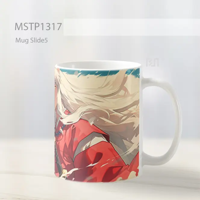Inuyasha Anjing Setan Mug MSTP1317 - All-side / Desain